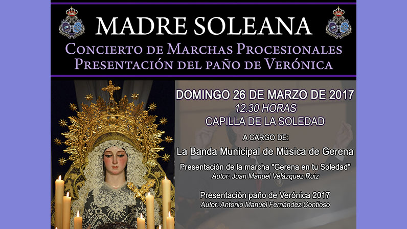 Concierto de Marchas Procesionales y Presentación del Paño de Veronica